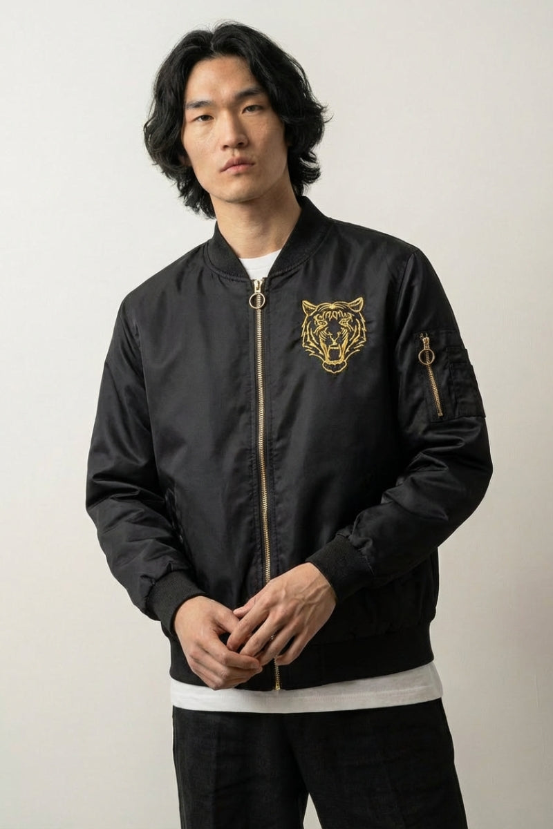Veste Sukajan Japonaise Kurogane polyester broderie japonaise streetwear japonais Japanstreet