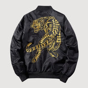 Veste Sukajan Japonaise Kurogane polyester broderie japonaise streetwear japonais Japanstreet