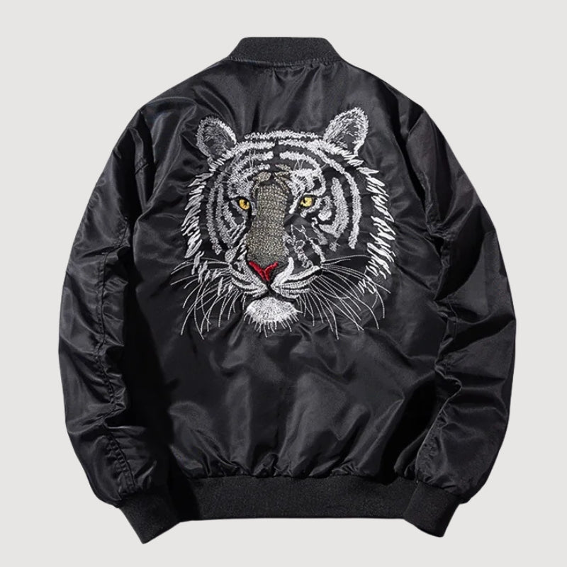 Veste Sukajan Japonaise Kurogane polyester broderie japonaise streetwear japonais Japanstreet