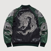 Sukajan Dragon Homme Kurotatsu polyester broderie japonaise streetwear japonais Japanstreet
