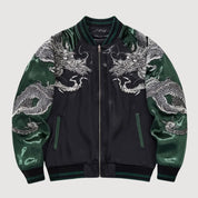 Sukajan Dragon Homme Kurotatsu polyester broderie japonaise streetwear japonais Japanstreet