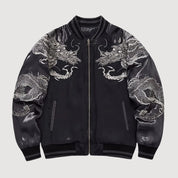 Sukajan Dragon Homme Kurotatsu polyester broderie japonaise streetwear japonais Japanstreet
