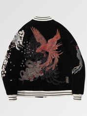 Sukajan Bomber Okaryu polyester broderie japonaise streetwear japonais Japanstreet