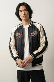 Sukajan Dragon Tokyo Raijin no Tora polyester broderie japonaise streetwear japonais Japanstreet
