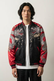 Sukajan Dragon Ryuka no Ito polyester broderie japonaise streetwear Japanstreet