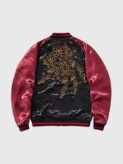 Sukajan Dragon Ryuka no Ito polyester broderie japonaise streetwear Japanstreet