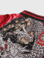 Sukajan Dragon Ryuka no Ito polyester broderie japonaise streetwear Japanstreet