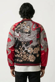 Sukajan Dragon Ryuka no Ito polyester broderie japonaise streetwear Japanstreet