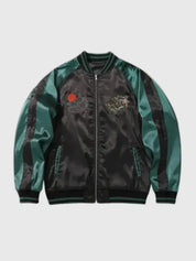 Sukajan Jacket Tiger Seishin polyester broderie japonaise streetwear Japanstreet
