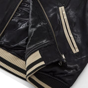 Veste Sukajan Brodée Shirokage polyester broderie japonaise streetwear japonais Japanstreet