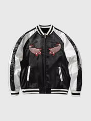 Sukajan Koi Takinobori polyester broderie japonaise streetwear Japanstreet