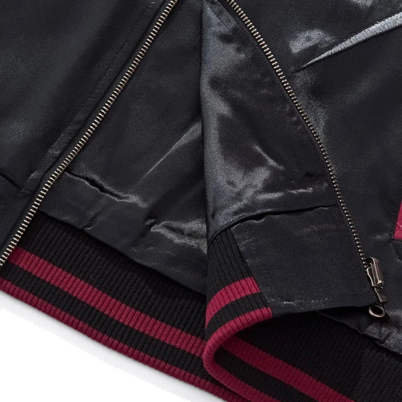 Sukajan Raijin Homme Ten no Ikazuchi polyester broderie japonaise streetwear japonais Japanstreet