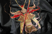 Bomber Japonais Vintage Samurai polyester broderie japonaise streetwear Japanstreet