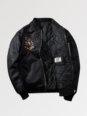 Bomber Japonais Monstre Yokai Fight polyester broderie japonaise streetwear Japanstreet