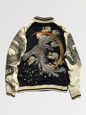 Sukajan Satori Yokosuka polyester broderie japonaise streetwear Japanstreet