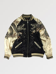 Sukajan Satori Yokosuka polyester broderie japonaise streetwear Japanstreet