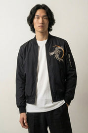 Bomber Japonais Yosukajan polyester broderie japonaise streetwear japonais Japanstreet