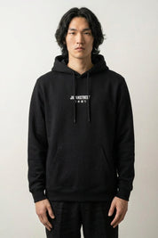 Sweat Oni noir vue de face logo japanstreet style minimaliste streetwear nippon Japanstreet