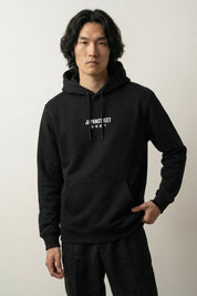 Sweat yokai japonais noir vue de face logo japanstreet minimaliste nippon Japanstreet