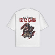 T-Shirt Date Masamune - 独眼竜 — Blanc