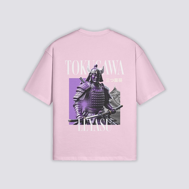 T-Shirt Tokugawa Ieyasu - 三つ葉葵 — Rose