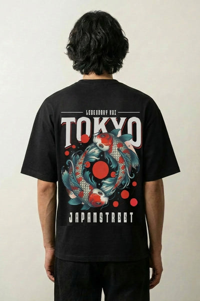 T-Shirt Carpe Koi - フィッシュ