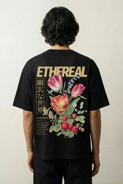 T-Shirt Fleurs Japonaises - フラワーズ
