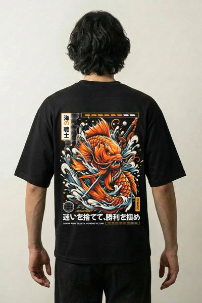 T-Shirt Inscription Japonaise - ランチュウ