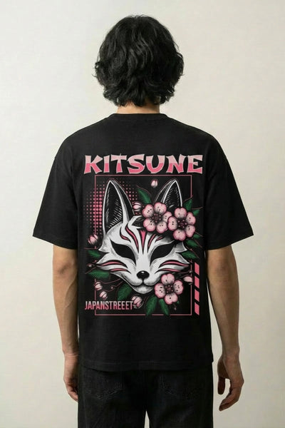 T-Shirt Kitsune - キツネ