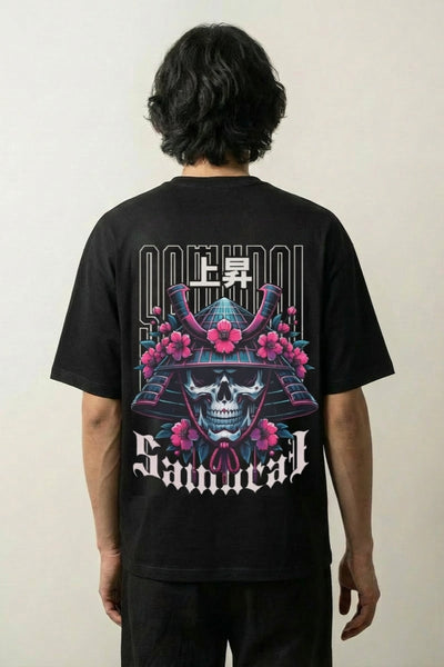 T-Shirt Samurai Cyberpunk - さむらい