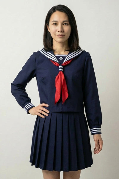 Uniforme Scolaire Japonais Marine 'Aoi'