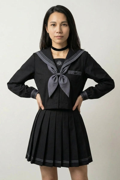Uniforme Scolaire Japonais Anthracite 'Yoru'