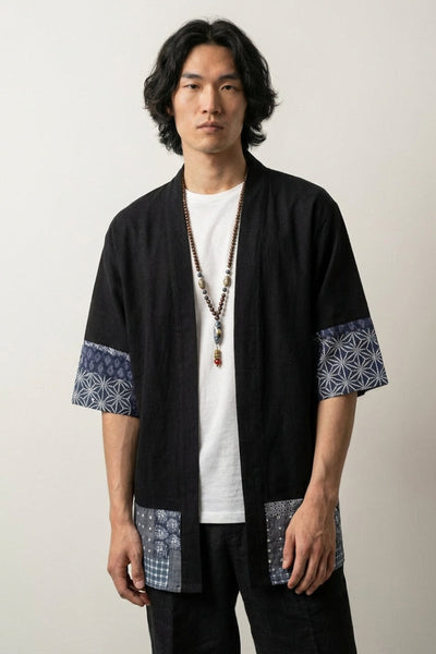 Veste Kimono Homme Japonais 'Mitsuo'