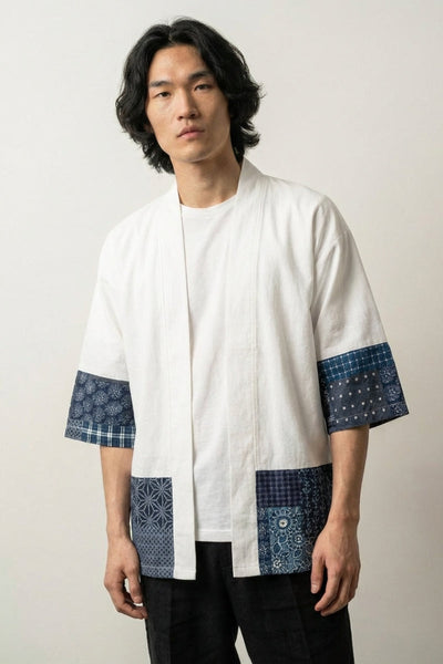 Veste Kimono Japonais Homme 'Mitsuo'