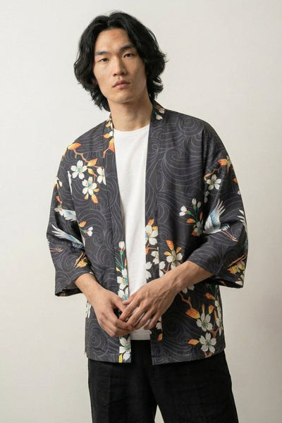 Veste Kimono Soleil Japonais 'Édition Kaïto'