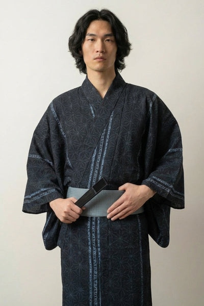 Yukata Traditionnel Homme 'Asanugi'