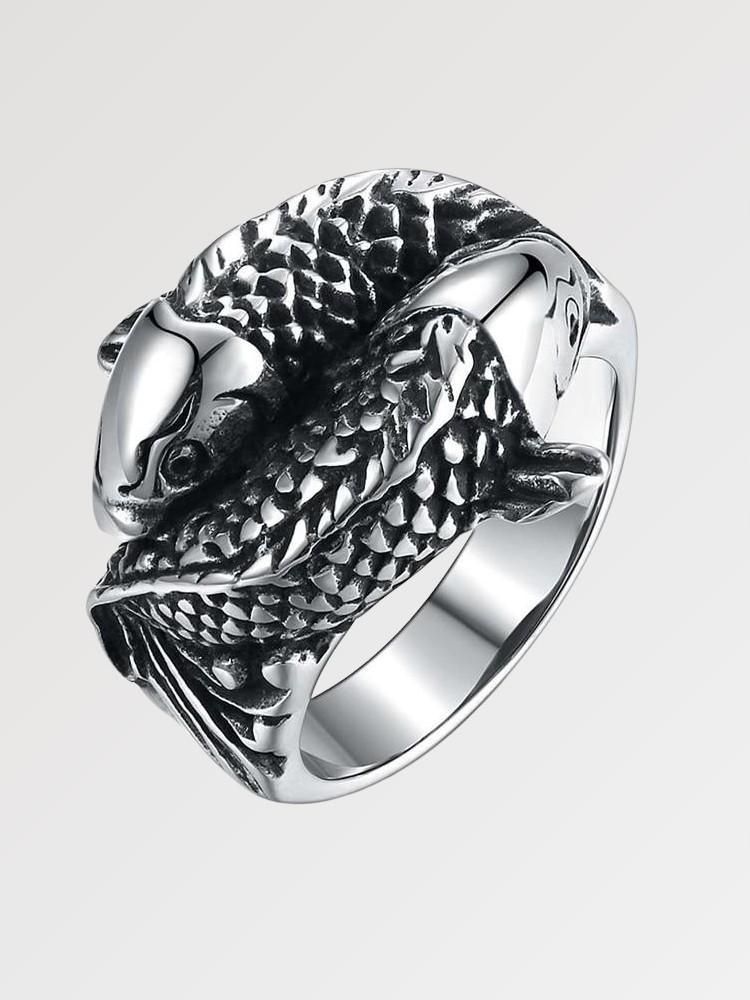 Bague japonaise carpe japonaise — vue principale — Japanstreet