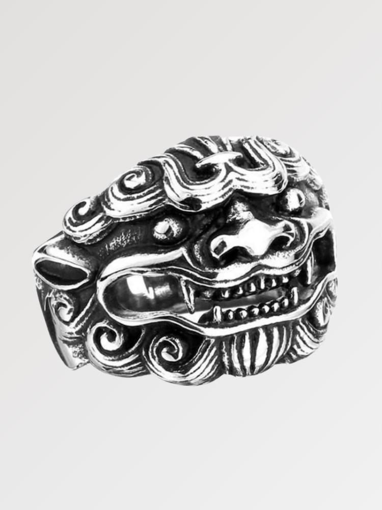 Bague japonaise démon japonais — vue principale — Japanstreet
