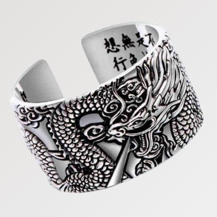 Bague Dragon Argent 'Ryujin' Japanstreet