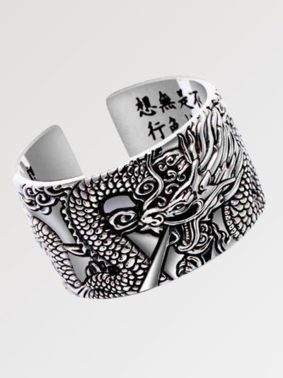 Bague Dragon Argent 'Ryujin'