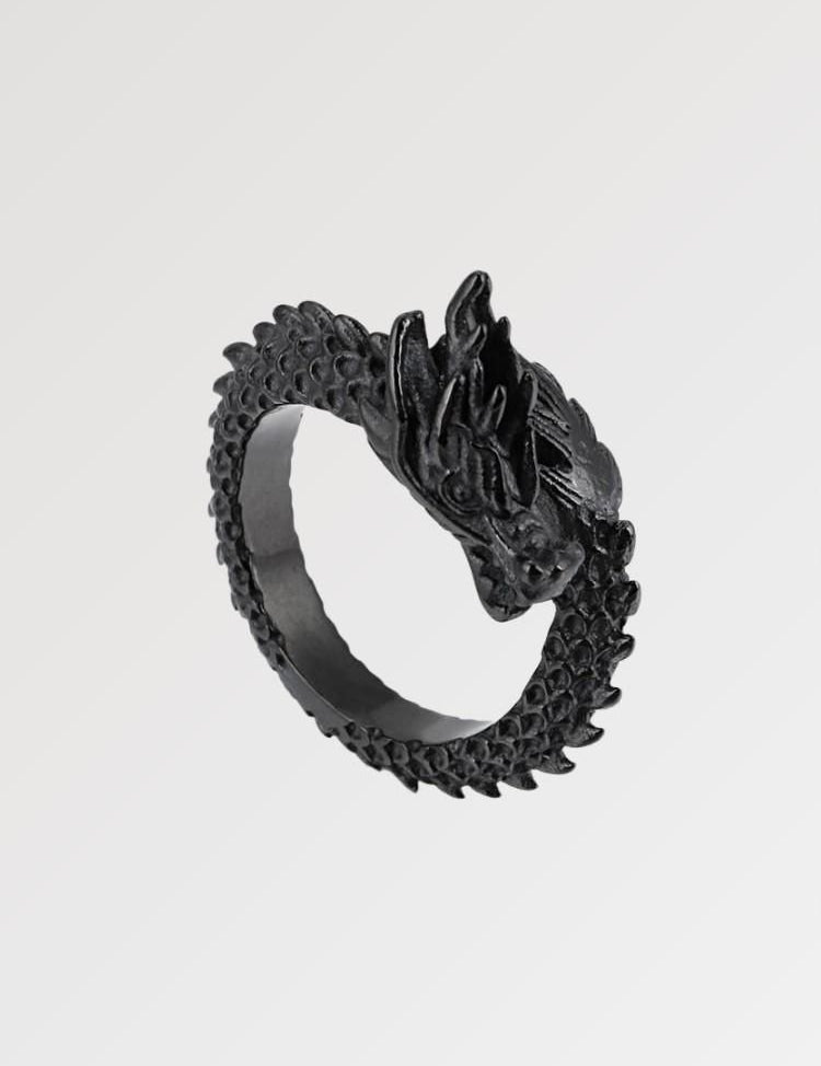 Bague Dragon Chinois 'Huanglong'