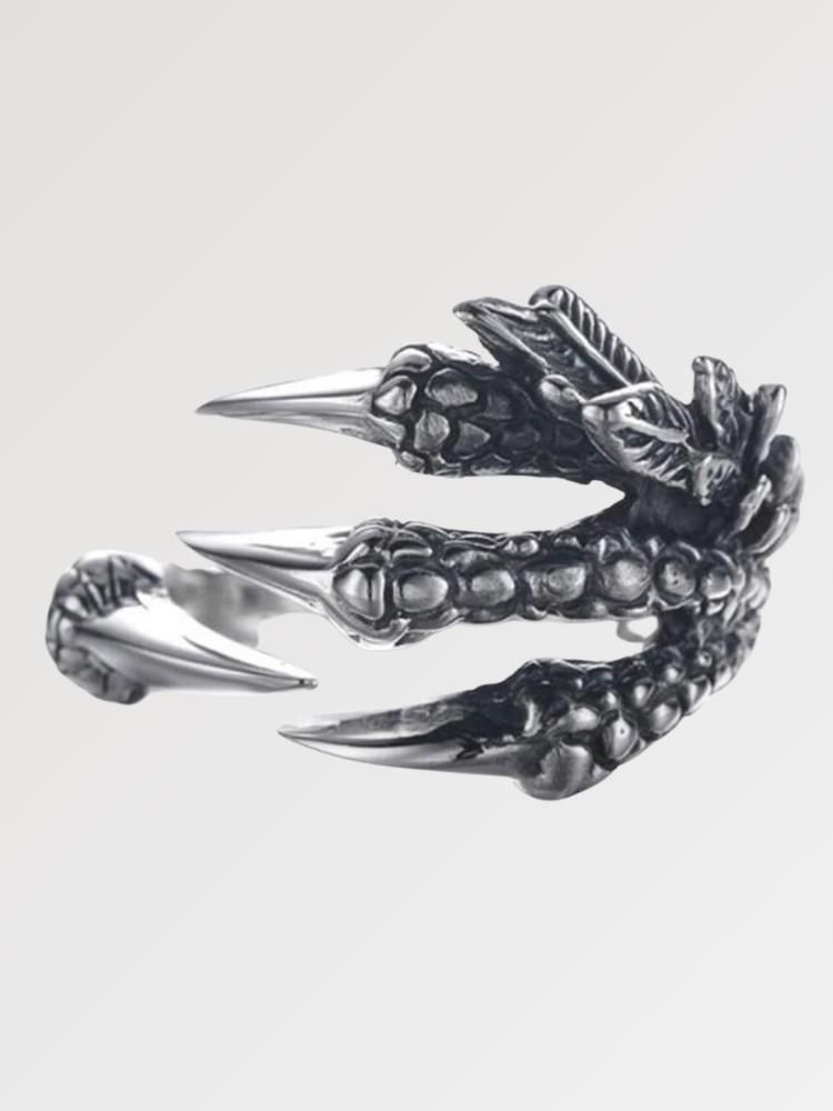Bague japonaise griffe de dragon — vue principale — Japanstreet