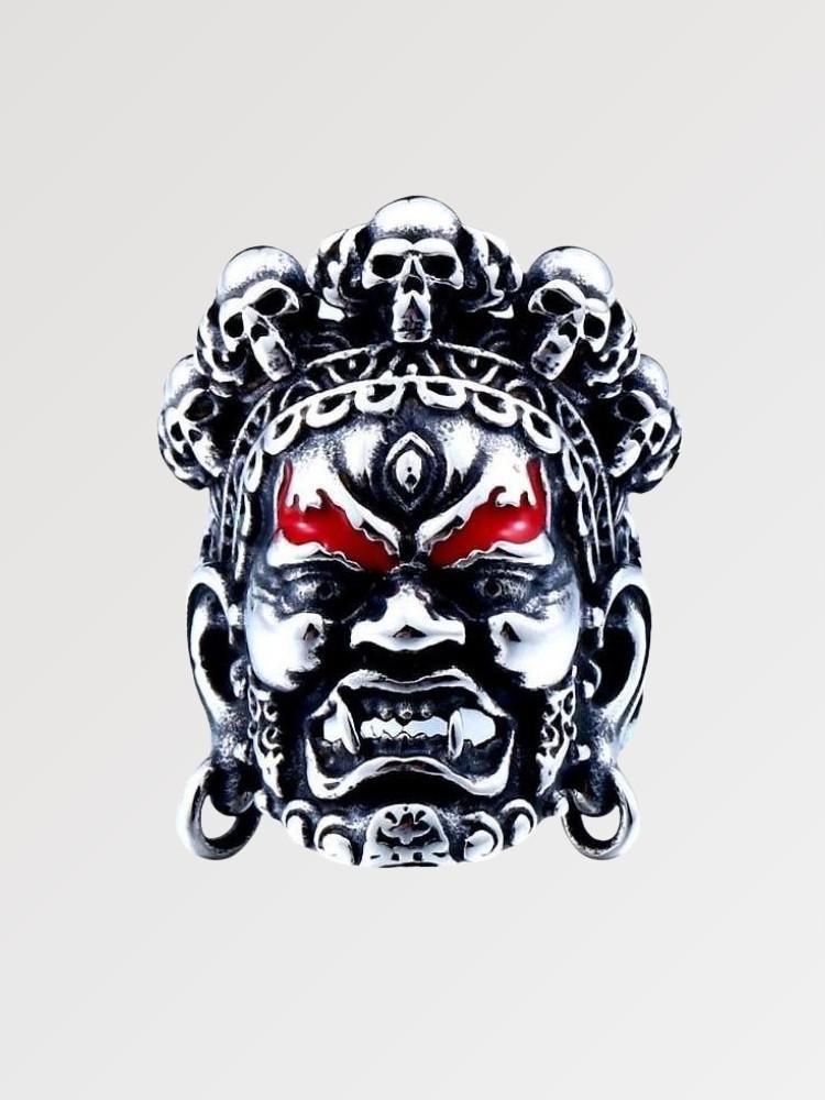 Bague japonaise hindou en acier — vue principale — Japanstreet