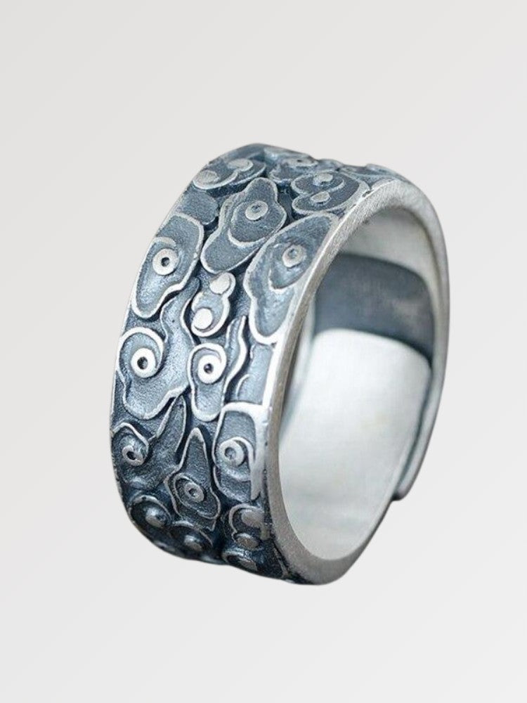 Bague japonaise japonaise argent — finition argent — vue principale — Japanstreet