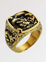 bague chevalière japonaise