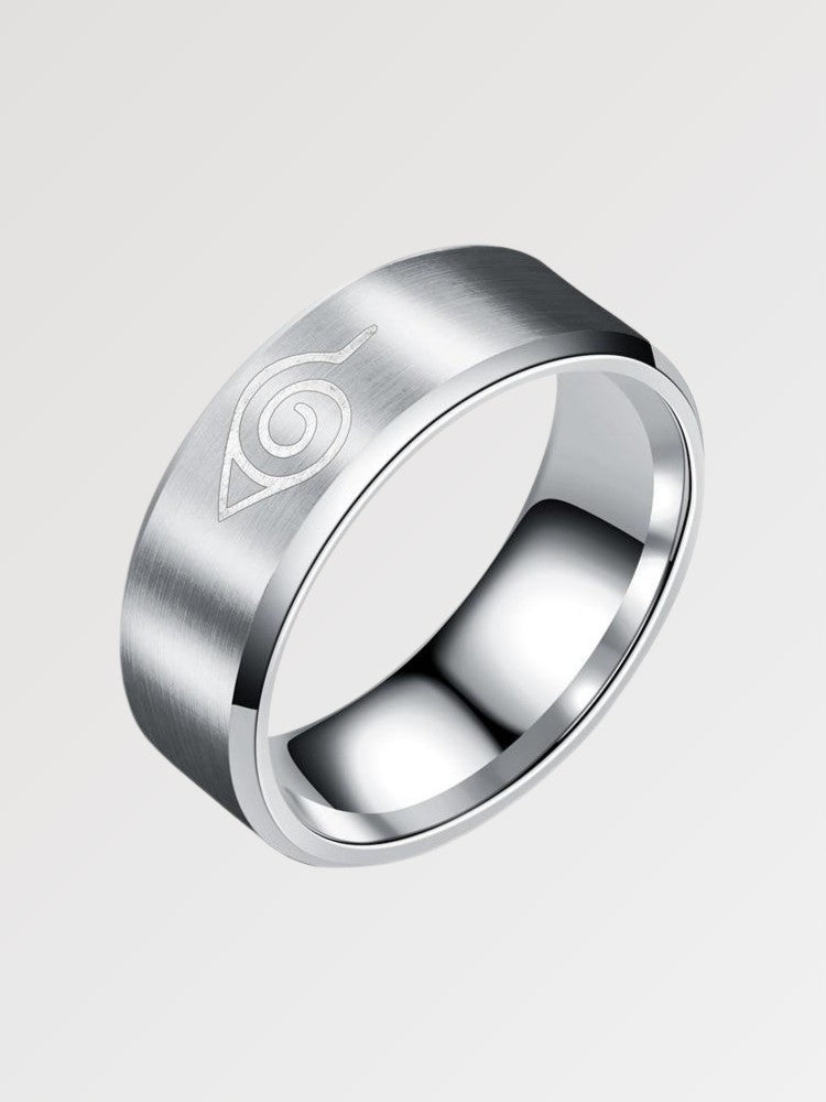 Bague japonaise manga — vue de profil — Japanstreet