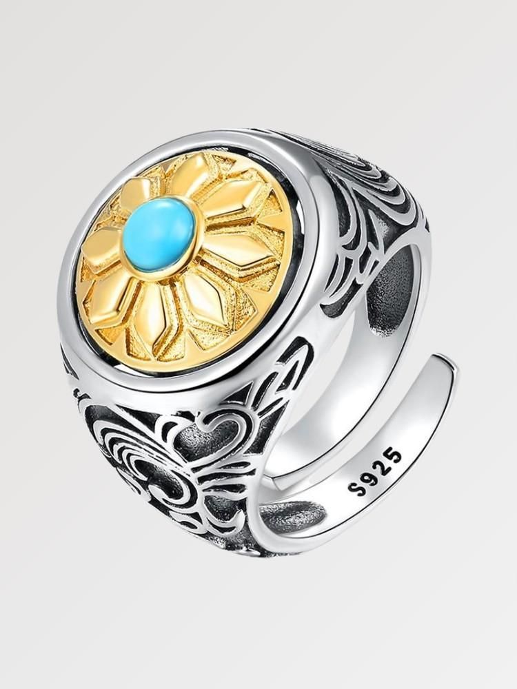 Bague japonaise vintage japonaise — vue de profil — Japanstreet
