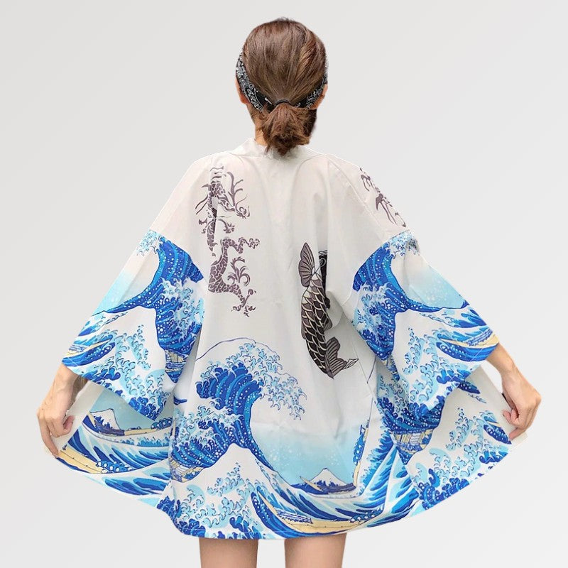 blouse kimono femme
