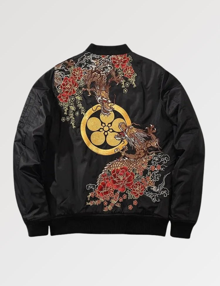 Bomber jacket brodé