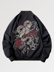 Bomber Jacket Japan 'Classical Ryu'